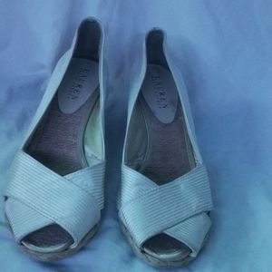 Ralph Lauren Cecilia Espedrille Womans Wedges